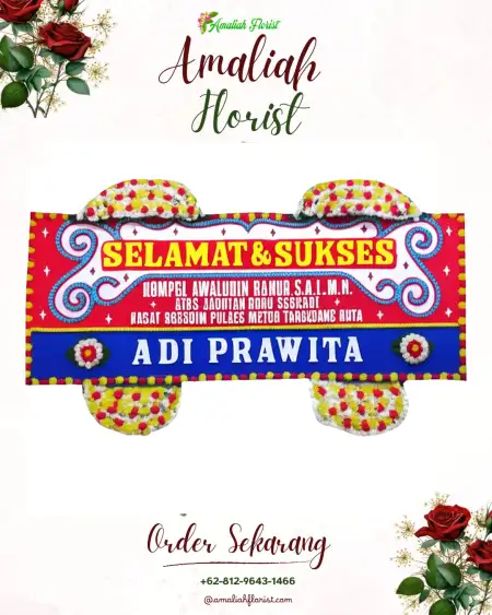 Papan Bunga Ucapan Selamat Gondangan