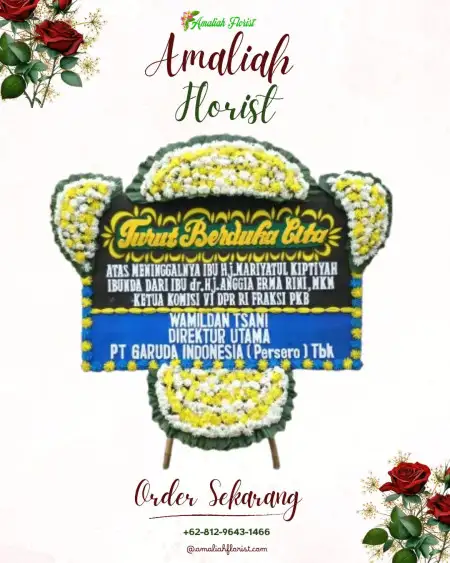 Papan Bunga Duka Gondangan